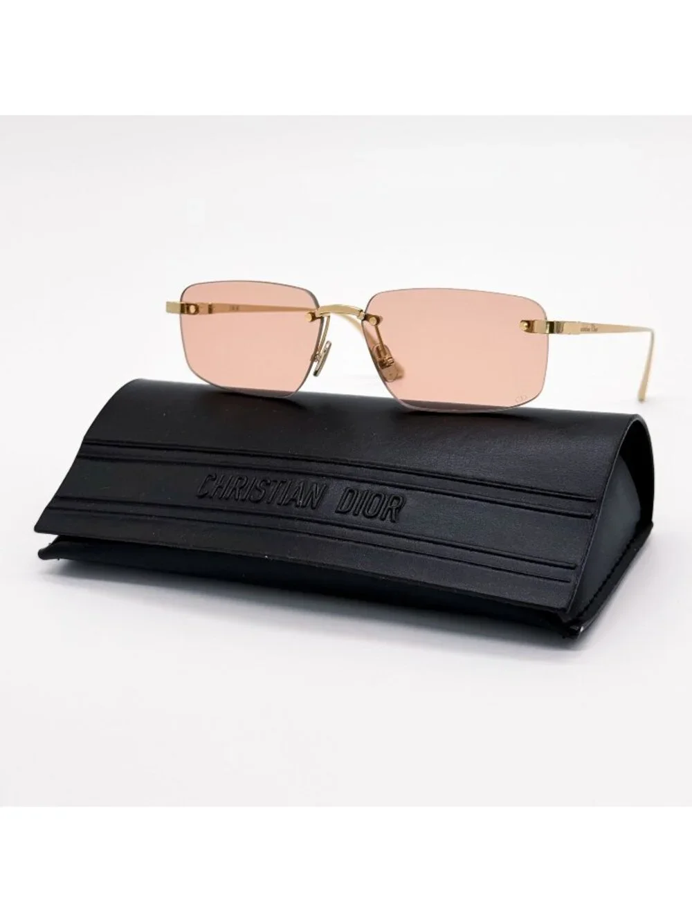 NEW DIOR SUNGLASSES CDIOR S4U B0L0 GOLD WOMEN EYEWEAR DIOR - Picture 2 of 12